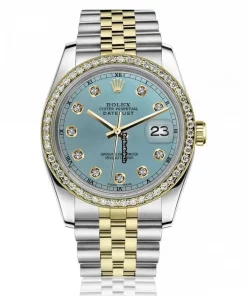 Perfect Replica Rolex Lady-datejust 69173 Automatic Movement 26mm Gold/steel Case Womens Watch