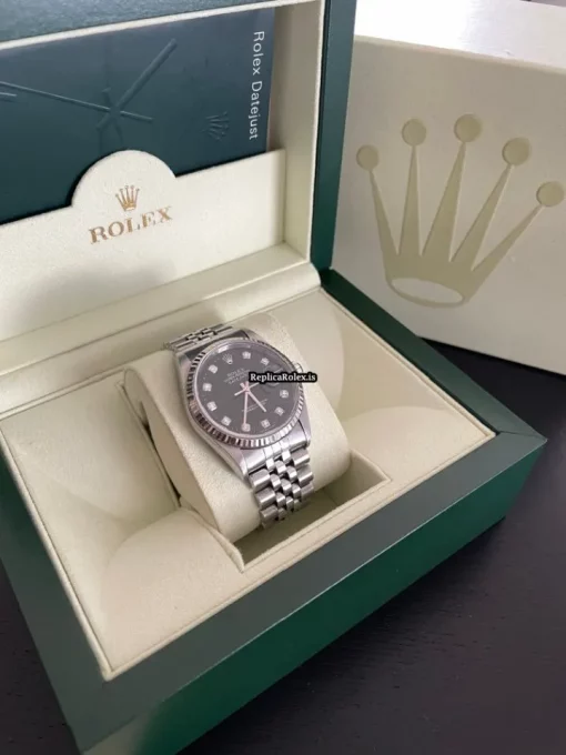 Mind-boggling Replica Rolex Datejust 16234 Automatic Movement Steel Case Mens/unisex Watch - Image 2