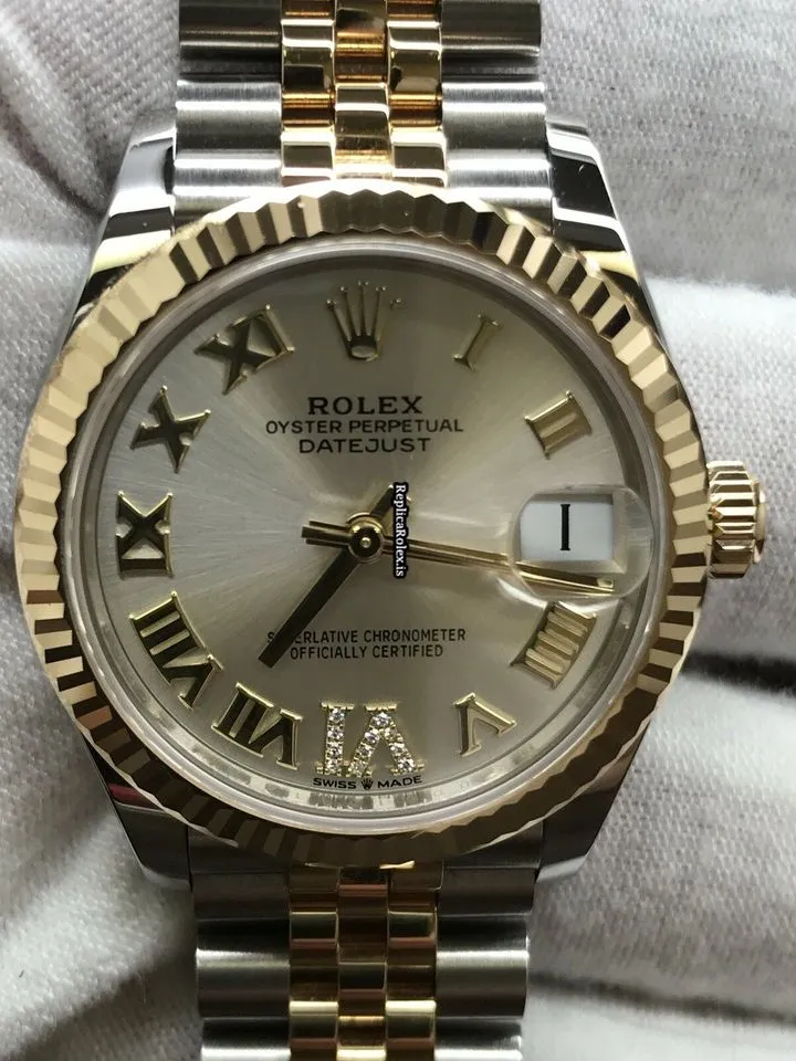 Swiss Replica Rolex Datejust 31 Caliber 2236 Automatic Movement 31mm Steel Case Watch