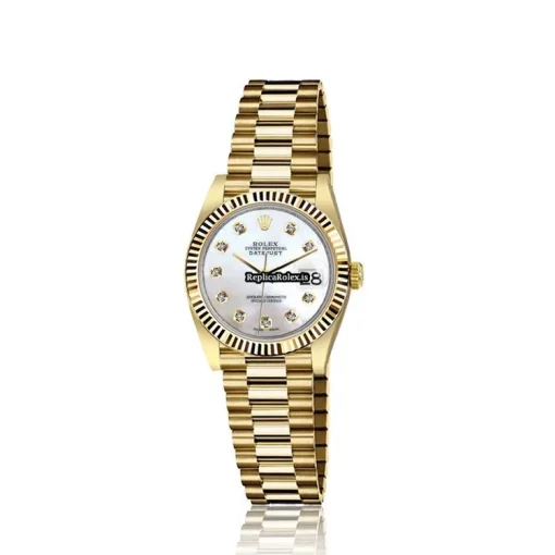 Exquisite Fake Rolex Lady-datejust 6917 Automatic Movement Womens Watch - Image 2