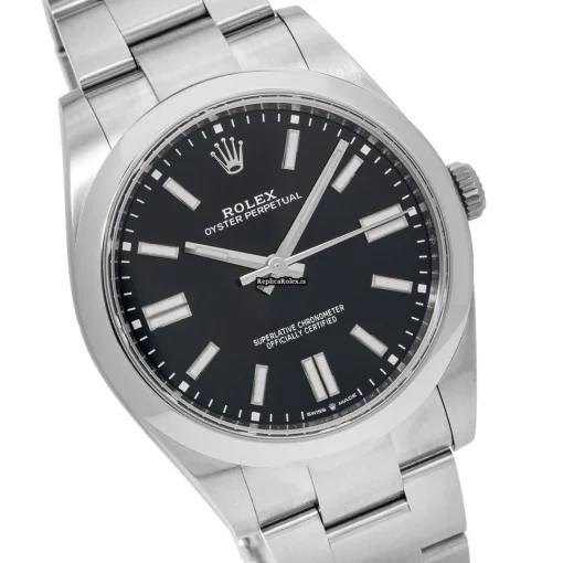 Exquisite Fake Rolex Oyster Perpetual 124300 Caliber 3230 Automatic Movement 41mm Steel Case Mens/unisex Watch - Image 3