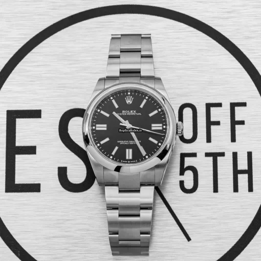 Exquisite Fake Rolex Oyster Perpetual 124300 Caliber 3230 Automatic Movement 41mm Steel Case Mens/unisex Watch - Image 5