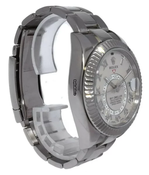 Suitable Fake Rolex Sky-dweller 326939 Automatic Movement 42mm White Gold Case Mens/unisex Watch - Image 7
