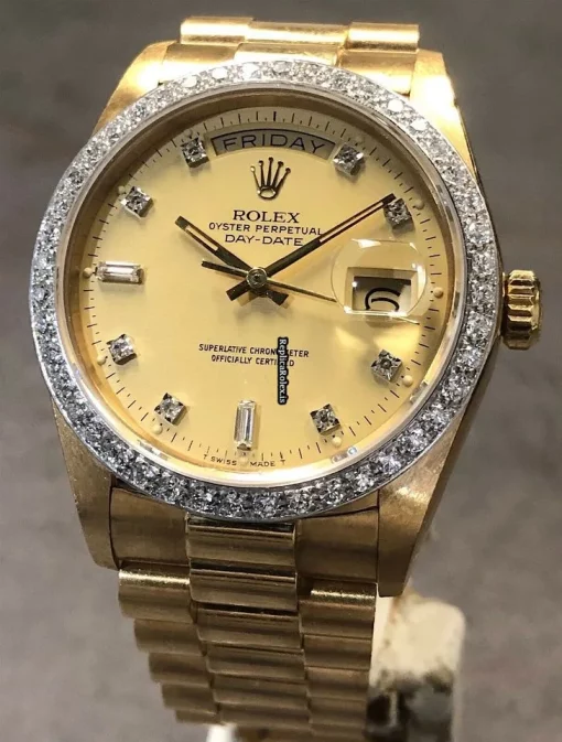 Epic Imitation Rolex Day-date 18048 Automatic Movement Watch - Image 4