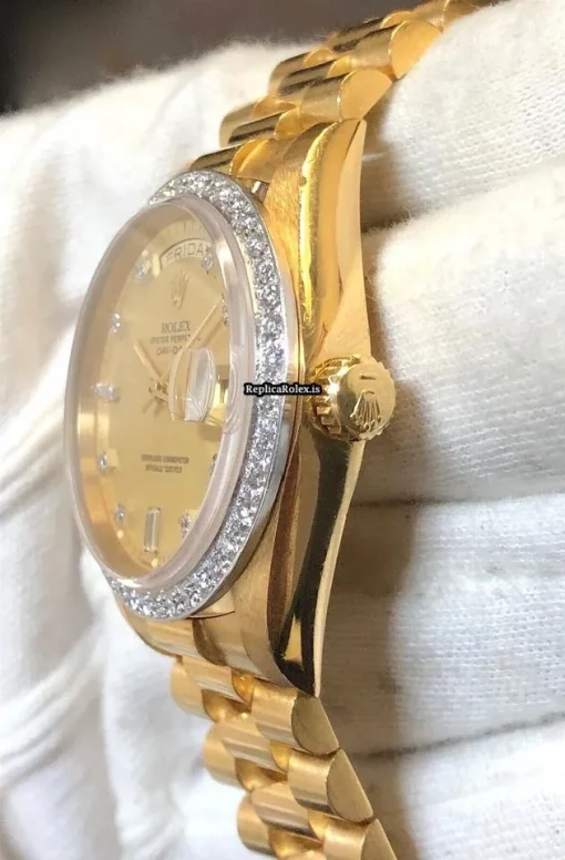 Epic Imitation Rolex Day-date 18048 Automatic Movement Watch - Image 6