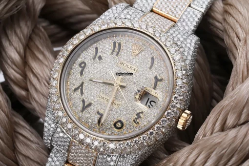 Defect Replica Rolex Datejust 126303 Automatic Movement 41mm Steel Case Mens/unisex Watch - Image 4