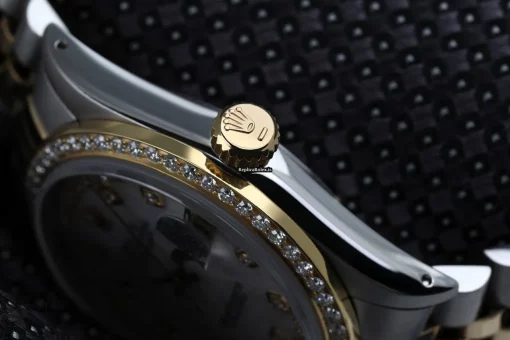 Cool Replica Rolex Datejust 16013 Automatic Movement 36mm Gold/steel Case Mens/unisex Watch - Image 2