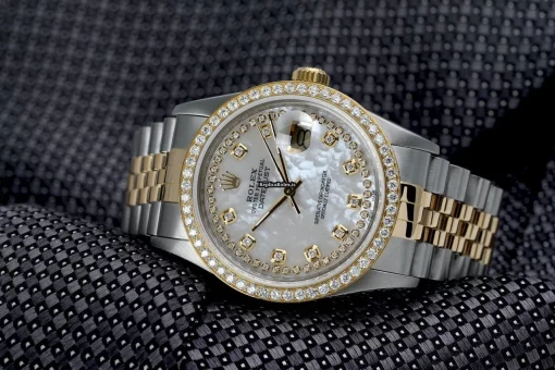 Cool Replica Rolex Datejust 16013 Automatic Movement 36mm Gold/steel Case Mens/unisex Watch - Image 3