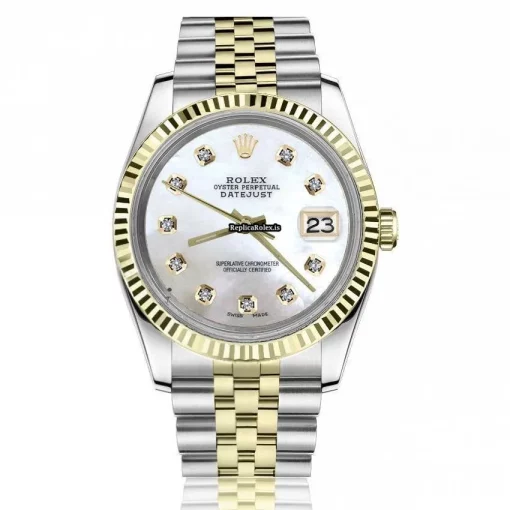 Unique Replica Rolex Lady-datejust 69173 Automatic Movement 26mm Gold/steel Case Womens Watch