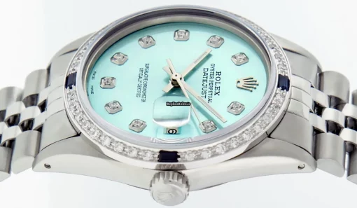Affordable Replica Rolex Datejust Caliber 3035 Automatic Movement 36mm Steel Case Mens/unisex Watch - Image 10