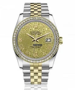 Amazing Replica Rolex Lady-datejust 69173 Automatic Movement 26mm Gold/steel Case Womens Watch