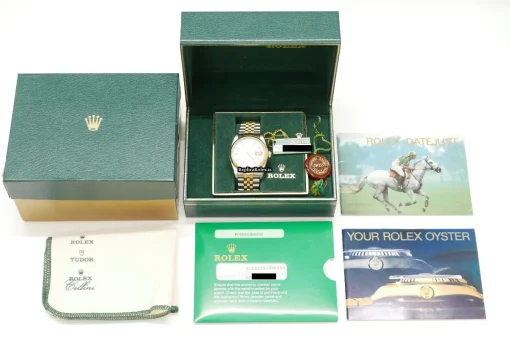 Awesome Replica Rolex Datejust 16233 Caliber 3135 Automatic Movement 36mm Gold/steel Case Mens/unisex Watch