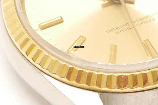 Awesome Replica Rolex Datejust 16233 Caliber 3135 Automatic Movement 36mm Gold/steel Case Mens/unisex Watch - Image 8