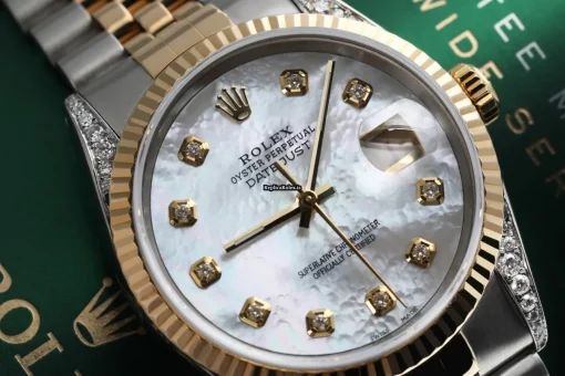 Special Replica Rolex Datejust 16233 Automatic Movement 36mm Gold/steel Case Mens/unisex Watch - Image 3