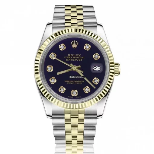 Great Replica Rolex Lady-datejust 69173 Automatic Movement 26mm Gold/steel Case Womens Watch