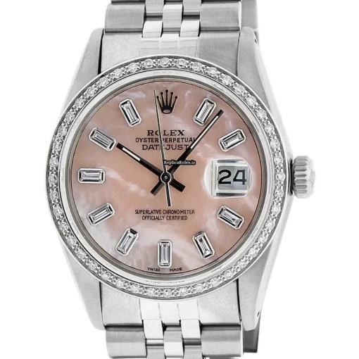 Incredible Fake Rolex Datejust Caliber 3035 Automatic Movement 36mm Steel Case Mens/unisex Watch