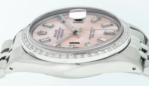 Incredible Fake Rolex Datejust Caliber 3035 Automatic Movement 36mm Steel Case Mens/unisex Watch - Image 11