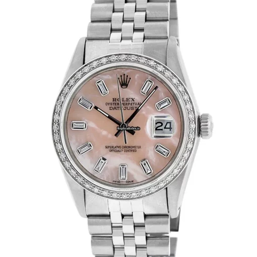 Incredible Fake Rolex Datejust Caliber 3035 Automatic Movement 36mm Steel Case Mens/unisex Watch - Image 2