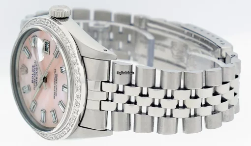 Incredible Fake Rolex Datejust Caliber 3035 Automatic Movement 36mm Steel Case Mens/unisex Watch - Image 9