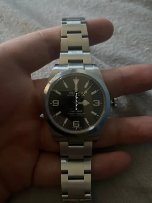 Lovely Replica Rolex Explorer 214270 Caliber 3132 Automatic Movement 39mm Steel Case Mens/unisex Watch - Image 9