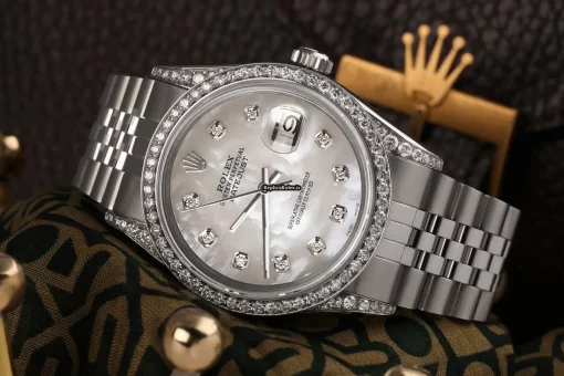 Terrific Copies Rolex Datejust 16030 Automatic Movement 36mm Steel Case Mens/unisex Watch - Image 5