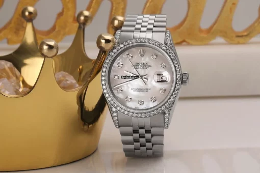 Terrific Copies Rolex Datejust 16030 Automatic Movement 36mm Steel Case Mens/unisex Watch - Image 7