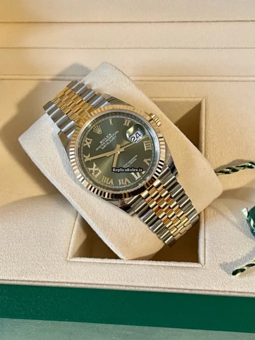 Mind-boggling Fake Rolex Datejust 126233 Caliber 3235 Automatic Movement 36mm Gold/steel Case Mens/unisex Watch