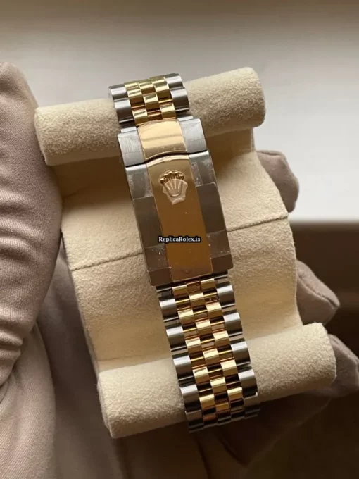 Mind-boggling Fake Rolex Datejust 126233 Caliber 3235 Automatic Movement 36mm Gold/steel Case Mens/unisex Watch - Image 5
