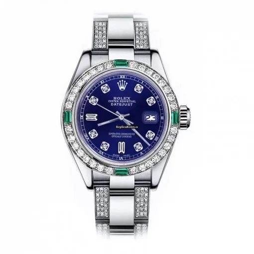 Exquisite Replica Rolex Oyster Perpetual Lady Date 69160 Automatic Movement 26mm Steel Case Womens Watch