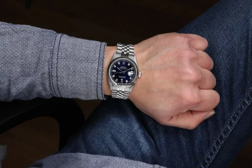 Well Made Imitation Rolex Datejust 16030 Automatic Movement 36mm Steel Case Mens/unisex Watch - Image 7