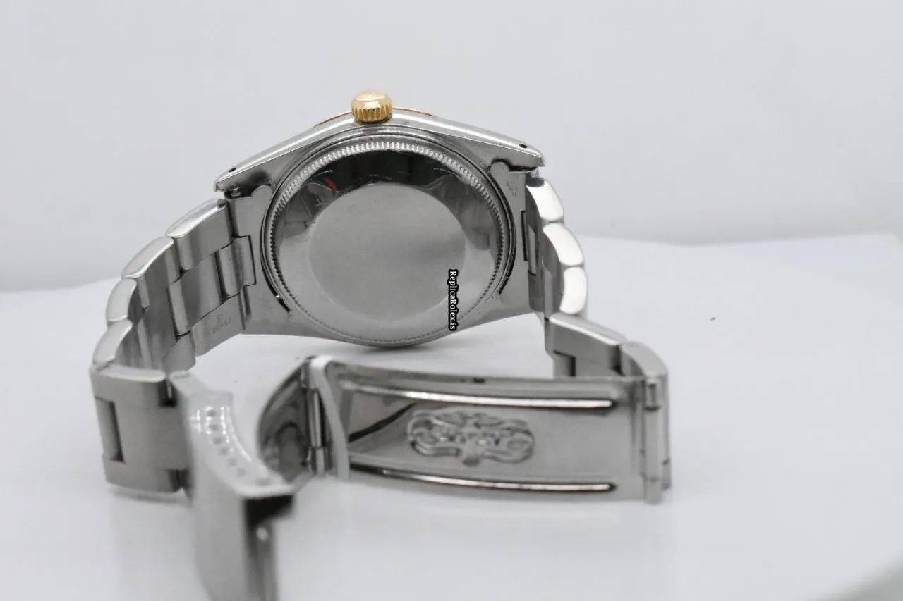 Ideal Fake Rolex Oyster Perpetual Date 15053 Caliber 3035 Automatic Movement 34mm Steel Case Mens/unisex Watch - Image 6