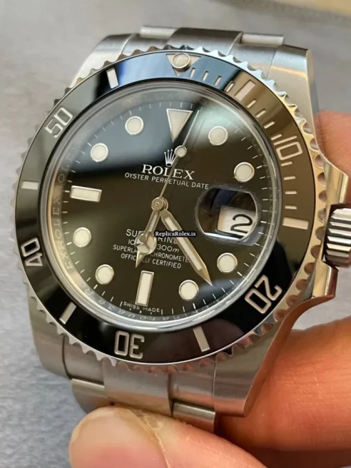 Excellent Replica Rolex Submariner Date 116610ln Caliber 3135 Automatic Movement 40mm Steel Case Mens/unisex Watch - Image 8