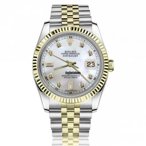 Mind-boggling Copy Rolex Lady-datejust 68274 Automatic Movement 31mm Gold/steel Case Womens Watch