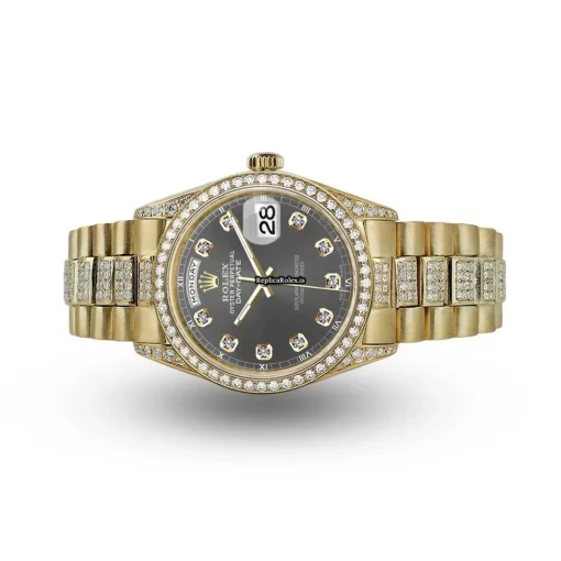 Affordable Replica Rolex Day-date 36 18038 Automatic Movement Mens/unisex Watch - Image 3