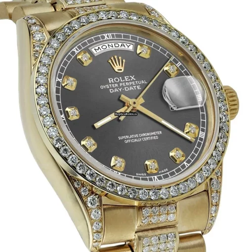 Affordable Replica Rolex Day-date 36 18038 Automatic Movement Mens/unisex Watch - Image 4