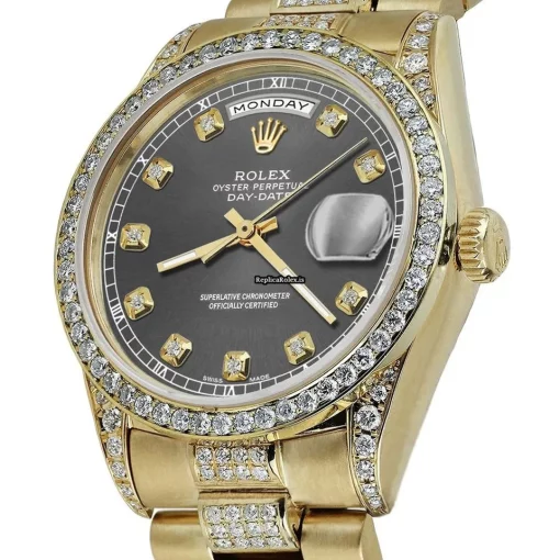 Affordable Replica Rolex Day-date 36 18038 Automatic Movement Mens/unisex Watch - Image 5