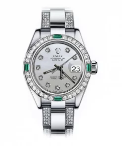 Reliable Replica Rolex Oyster Perpetual Lady Date 69160 Automatic Movement 26mm Steel Case Womens Watch