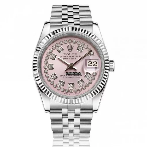Top Clone Rolex Lady-datejust 69174 Automatic Movement 26mm Steel Case Womens Watch - Image 12