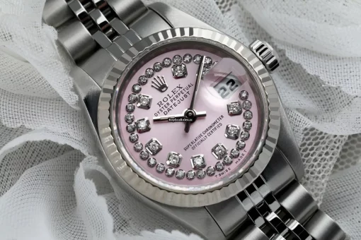 Top Clone Rolex Lady-datejust 69174 Automatic Movement 26mm Steel Case Womens Watch - Image 3