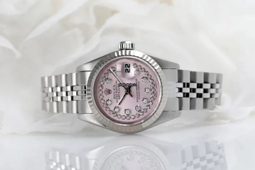 Top Clone Rolex Lady-datejust 69174 Automatic Movement 26mm Steel Case Womens Watch - Image 6