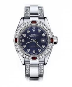 Reliable Replica Rolex Oyster Perpetual Lady Date 69160 Automatic Movement 26mm Steel Case Womens Watch