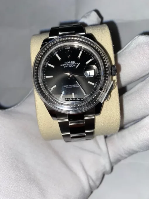 Excellent Replica Rolex Datejust II 116334 Caliber 3136 Automatic Movement 41mm Steel Case Mens/unisex Watch - Image 8