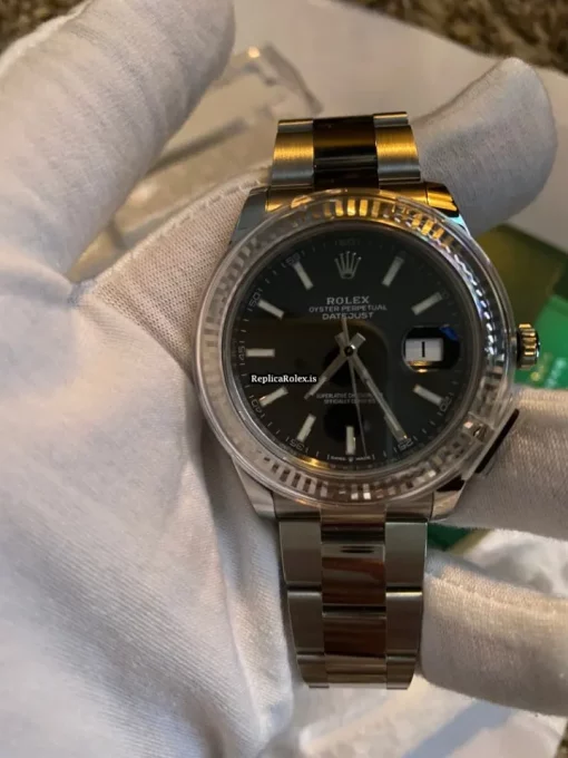 Excellent Replica Rolex Datejust II 116334 Caliber 3136 Automatic Movement 41mm Steel Case Mens/unisex Watch - Image 9