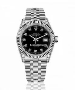 Beautiful Replica Rolex Lady-datejust 68274 Automatic Movement 31mm Steel Case Womens Watch