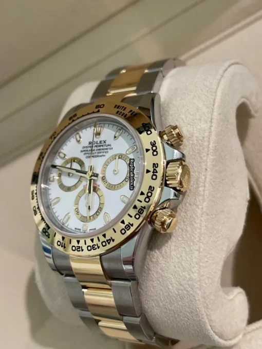 Defect Fakes Rolex Daytona 116503 Caliber 4130 Automatic Movement 40mm Gold/steel Case Mens/unisex Watch - Image 7