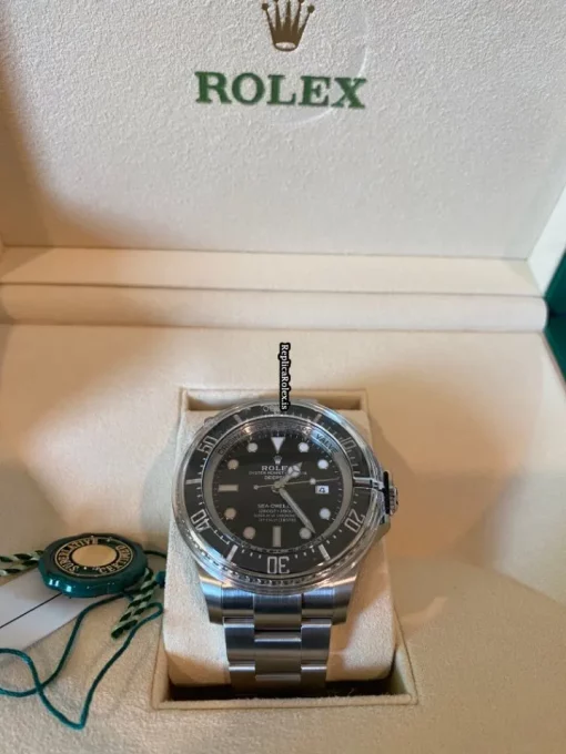 Top Replica Rolex Sea-dweller Deepsea 126660 Caliber 3235 Automatic Movement 44mm Steel Case Mens/unisex Watch - Image 5