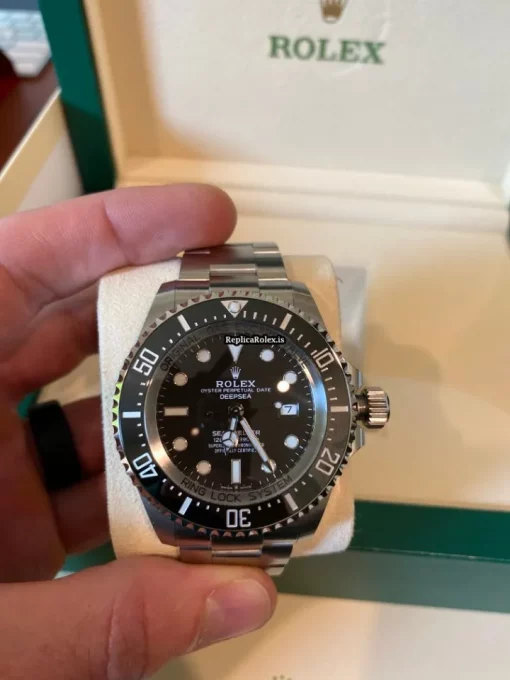 Top Replica Rolex Sea-dweller Deepsea 126660 Caliber 3235 Automatic Movement 44mm Steel Case Mens/unisex Watch - Image 7