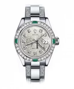 Discount Replicas Rolex Oyster Perpetual Lady Date 69160 Automatic Movement 26mm Steel Case Womens Watch