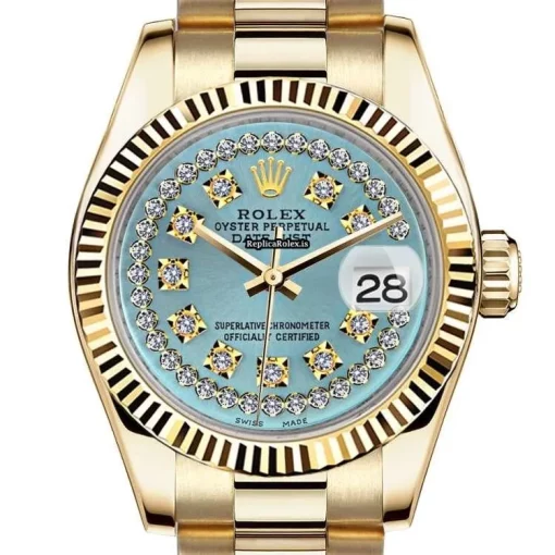 Appealing Replica Rolex Datejust 68278 Automatic Movement Womens Watch