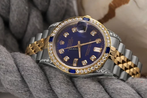 Cheap Replica Rolex Datejust 16013 Automatic Movement 36mm Gold/steel Case Mens/unisex Watch - Image 4